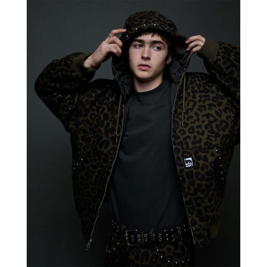 Obey Ανδρικό μπουφάν Studded Zip Up Jacket